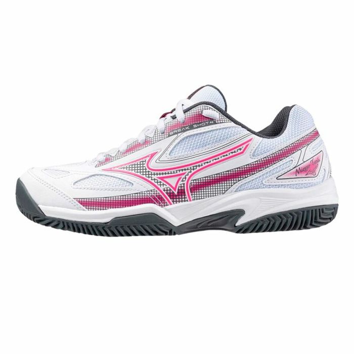 Zapatillas de Tenis para Mujer Mizuno Break Shot 4 Cc Blanco 3