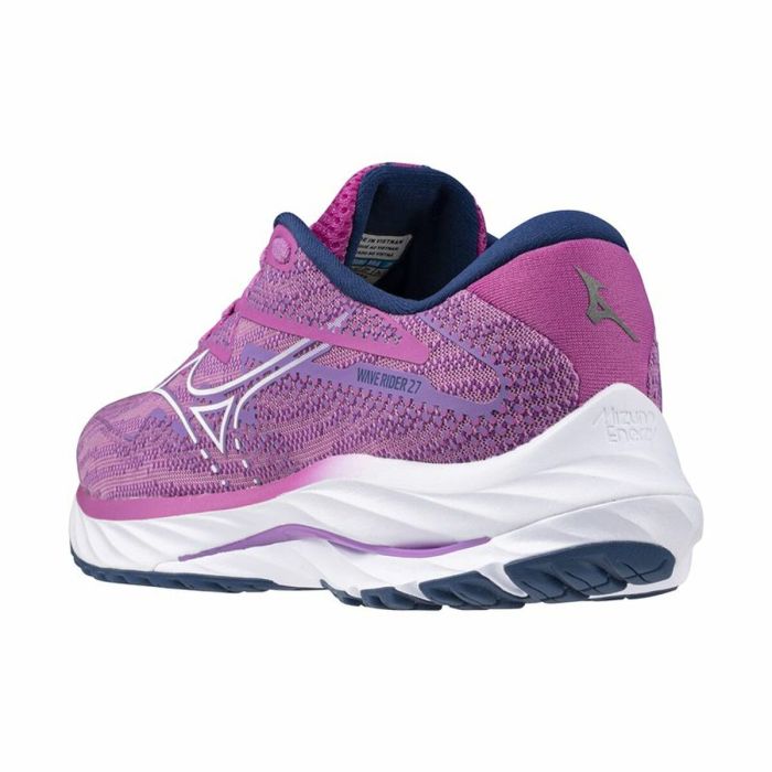 Zapatillas Deportivas Mujer Mizuno Wave Rider 27 Rosa claro 2