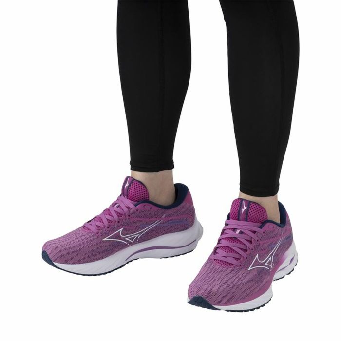 Zapatillas Deportivas Mujer Mizuno Wave Rider 27 Rosa claro 1