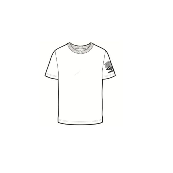 Camiseta de Manga Corta Hombre Umbro TERRACE 66207U 13V Blanco