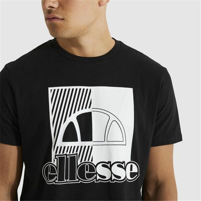 Camiseta de Manga Corta Hombre Ellesse Chamuel Negro 1