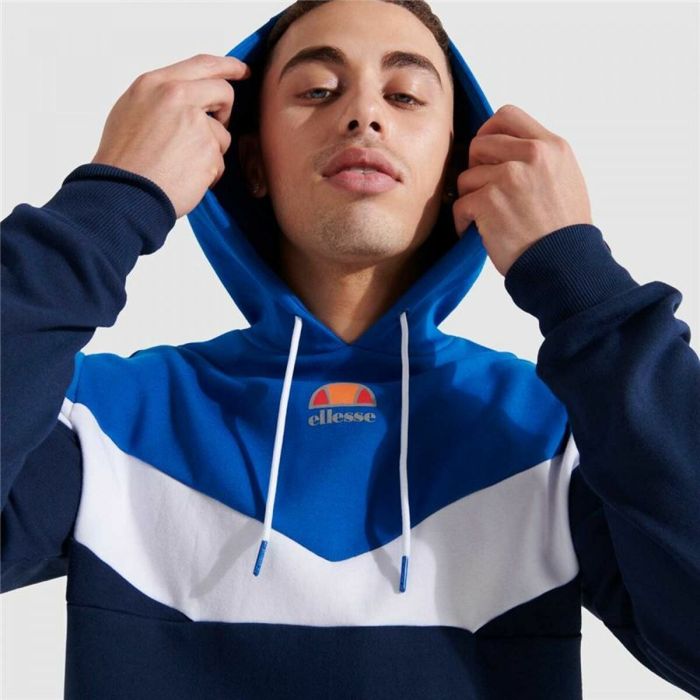 Sudadera con Capucha Hombre Ellesse Hugo Azul oscuro 1