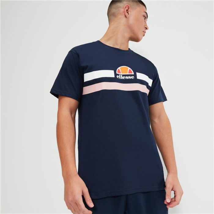 Camiseta de Manga Corta Hombre Ellesse Aprel Azul marino 3