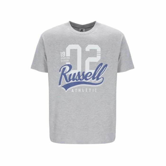 Camiseta de Manga Corta Hombre Russell Athletic Amt A30101 Gris