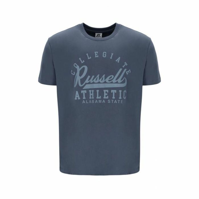 Camiseta de Manga Corta Russell Athletic Amt A30211 Azul oscuro Hombre