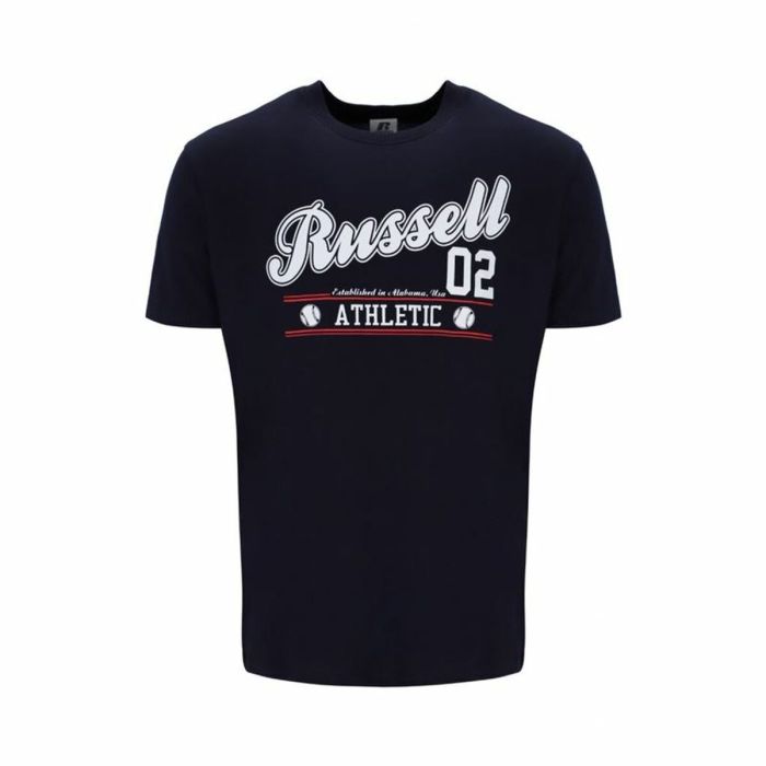 Camiseta de Manga Corta Russell Athletic Amt A30311 Negro Hombre