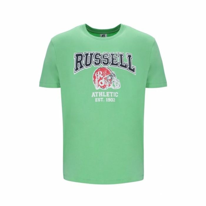 Camiseta de Manga Corta Russell Athletic Amt A30421 Verde Hombre