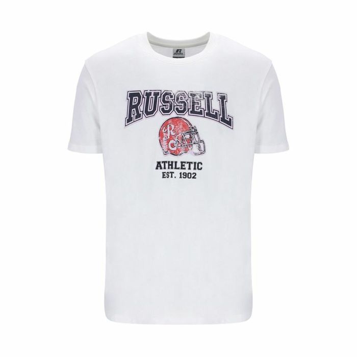 Camiseta de Manga Corta Russell Athletic Amt A30421 Blanco Hombre