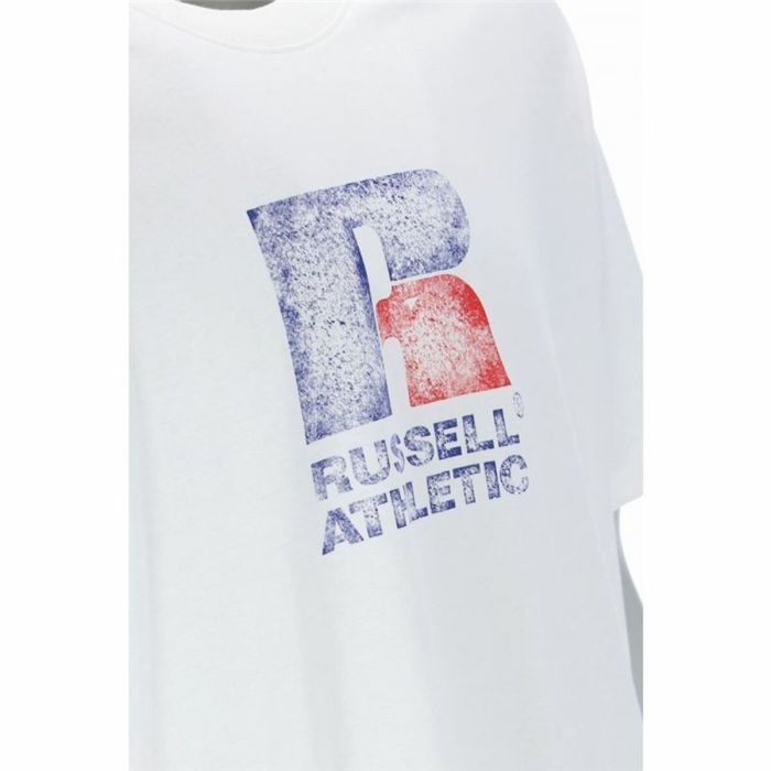 Camiseta de Manga Corta Russell Athletic Emt E36201 Blanco Hombre 1