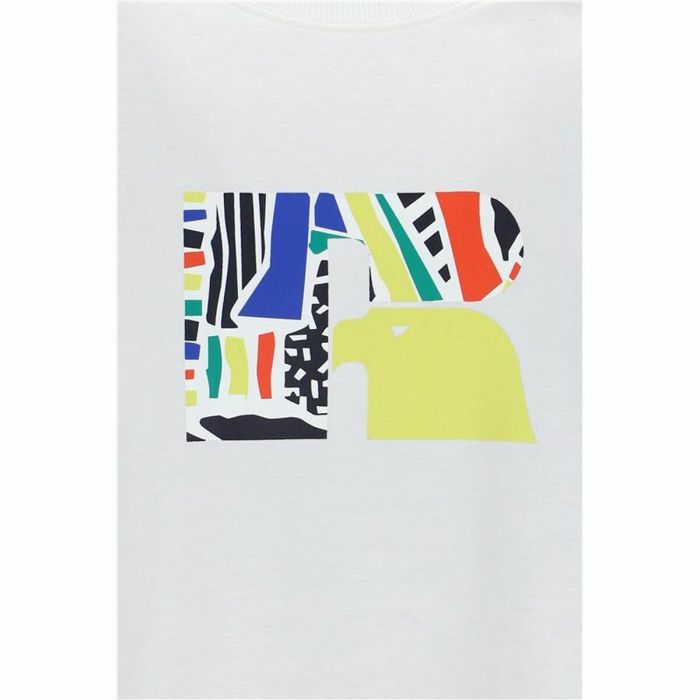 Camiseta de Manga Corta Hombre Russell Athletic Emt E36211 Blanco 2