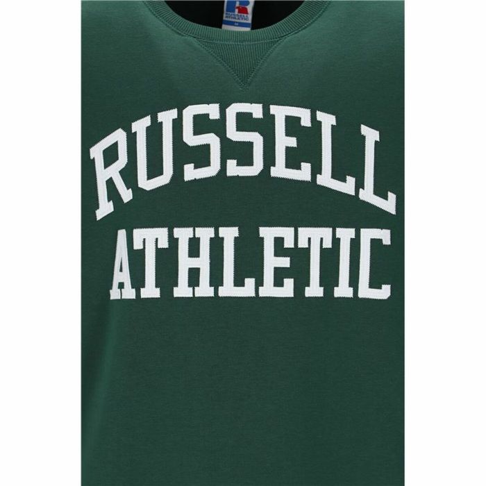 Sudadera sin Capucha Hombre Russell Athletic Iconic Verde 1