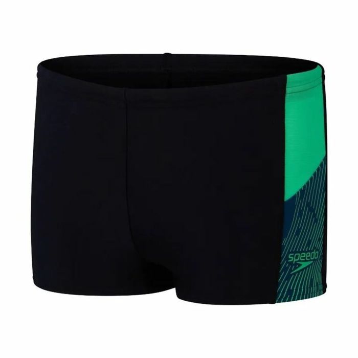 Bañador Boxer Para Niños Speedo Dive Aquashort Negro