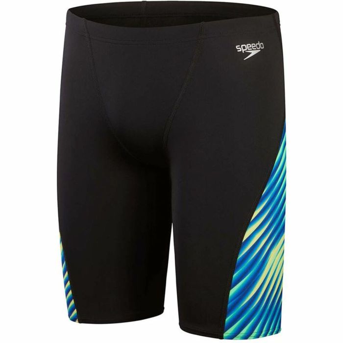 Bañador Boxer Para Niños Speedo Allover Digi V-Cut Negro Bañador Boxer Para Niños Speedo Allover Digi V-Cut Negro