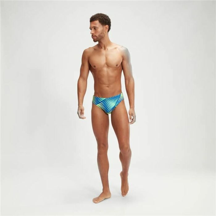 Slip de Hombre Speedo Allover Digital Negro 6