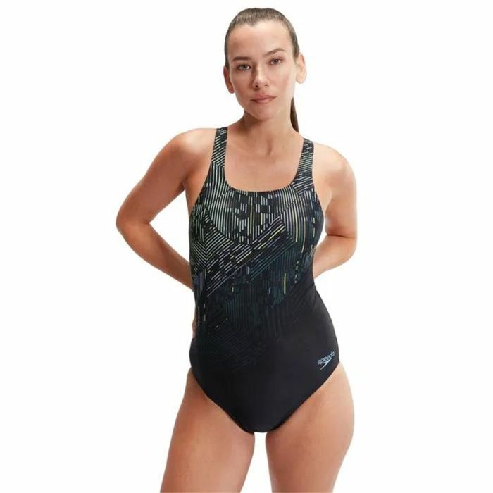 Bañador Niña Speedo Digital Printed Medalist Negro 4