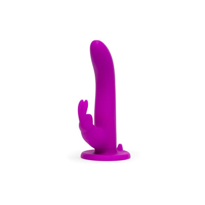 Vibrador conejito Happy Rabbit Strap-On Harness Set Purple 12,7 cm 2