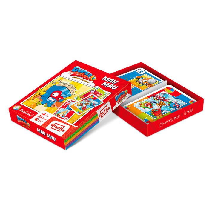 Juego De Mesa Mau Mau Superzings 00685 Cefa