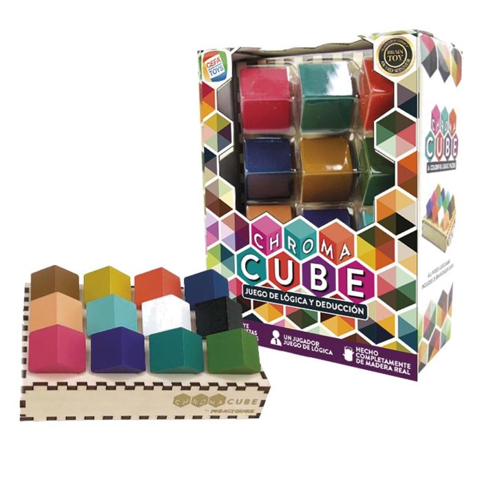 Juego Chroma Cube Lógica Y Deducción 01043 Cefa