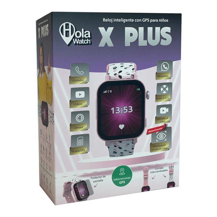 Reloj Inteligente Holawatch Plus Pink Android 01137 Cefa 1