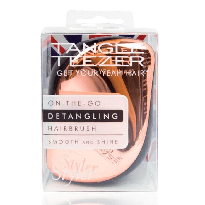 Tangle Teezer Compact Styler #Rose Gold - Black