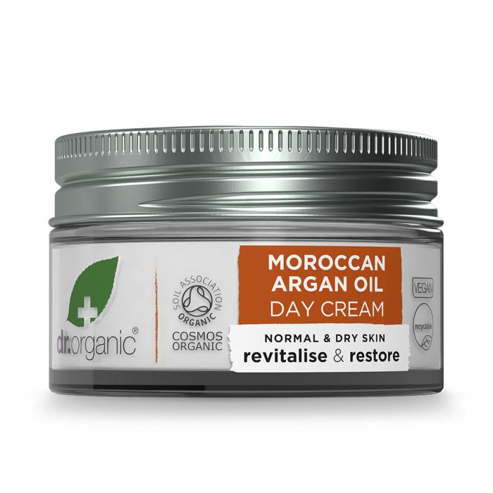 Crema de Día Nutritiva Moroccan Argan oil Dr.Organic Argán 50 ml