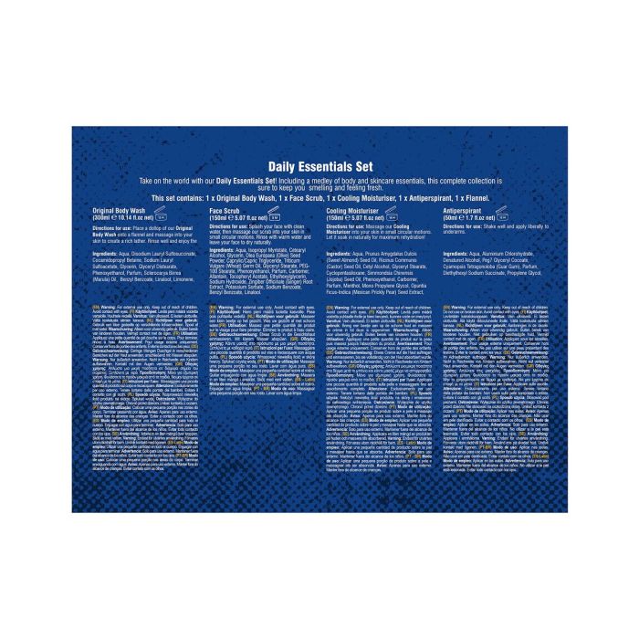 Set de Baño The Bluebeards Revenge Daily Essentials (5 Piezas) 1