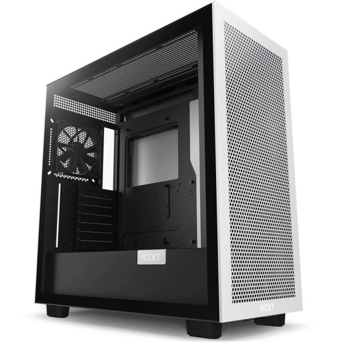 Caja Semitorre ATX NZXT CM-H71FG-01 Blanco/Negro Negro/Blanco 2