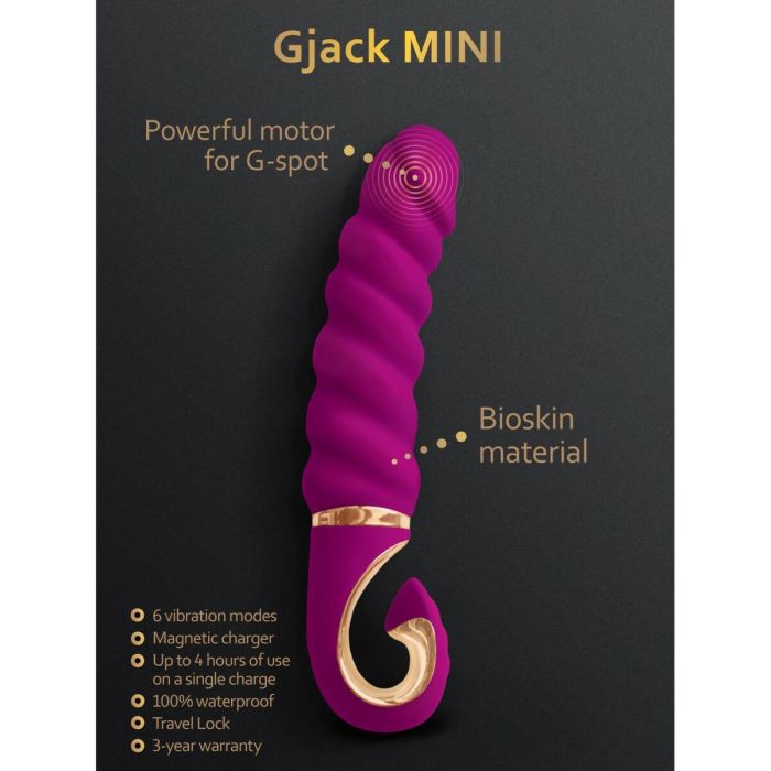 Vibrador clásico Gvibe Gjack Morado 12