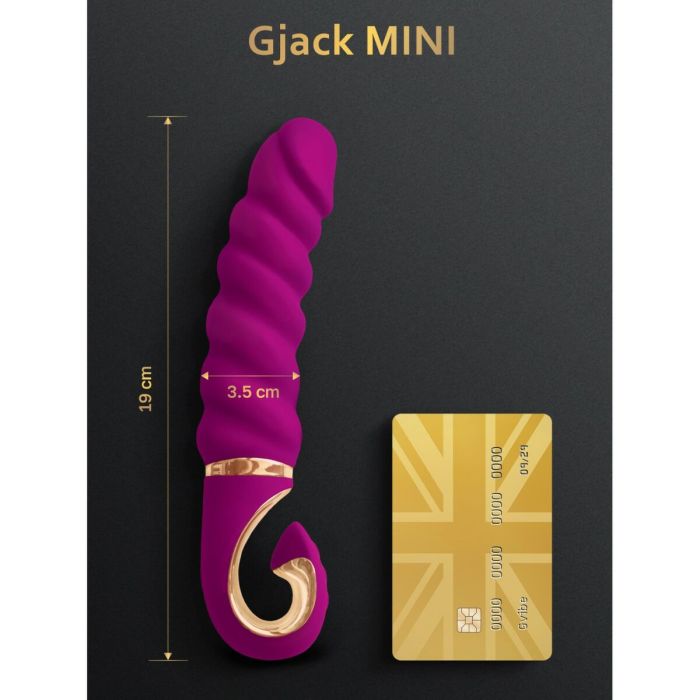 Vibrador clásico Gvibe Gjack Morado 10