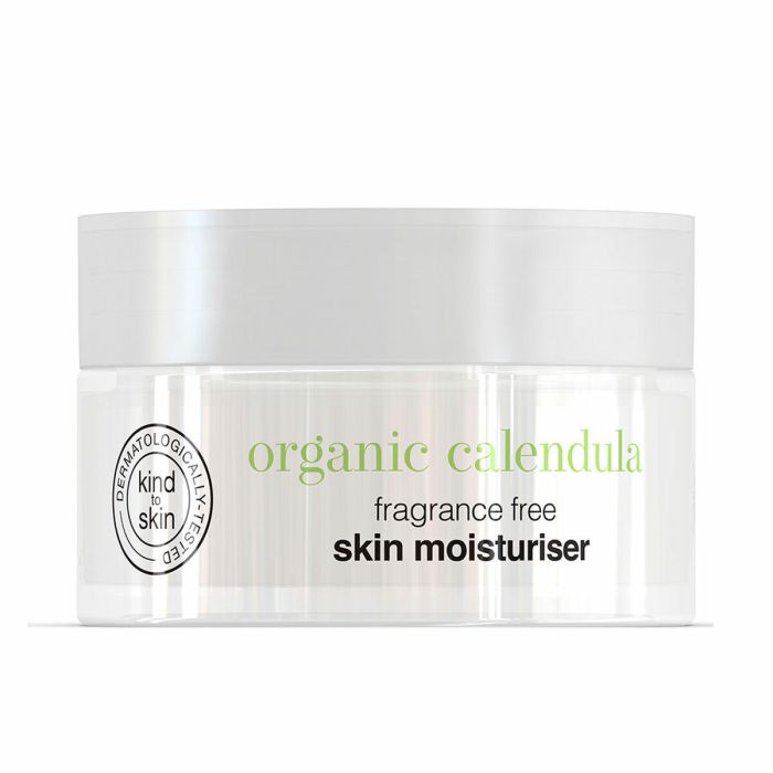 DR. ORGANIC Crema Hidratante Piel Sensible con Caléndula 50ml - Calmante y Sin Fragancia para Pieles Secas e Irritadas