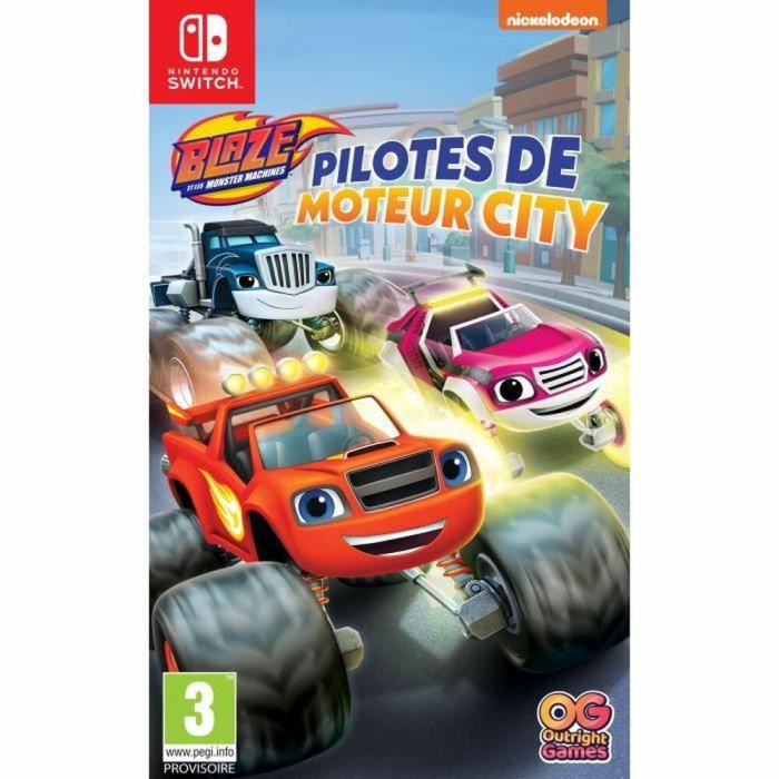 Blaze and the Monster Machines: City Motor Drivers Switch Game