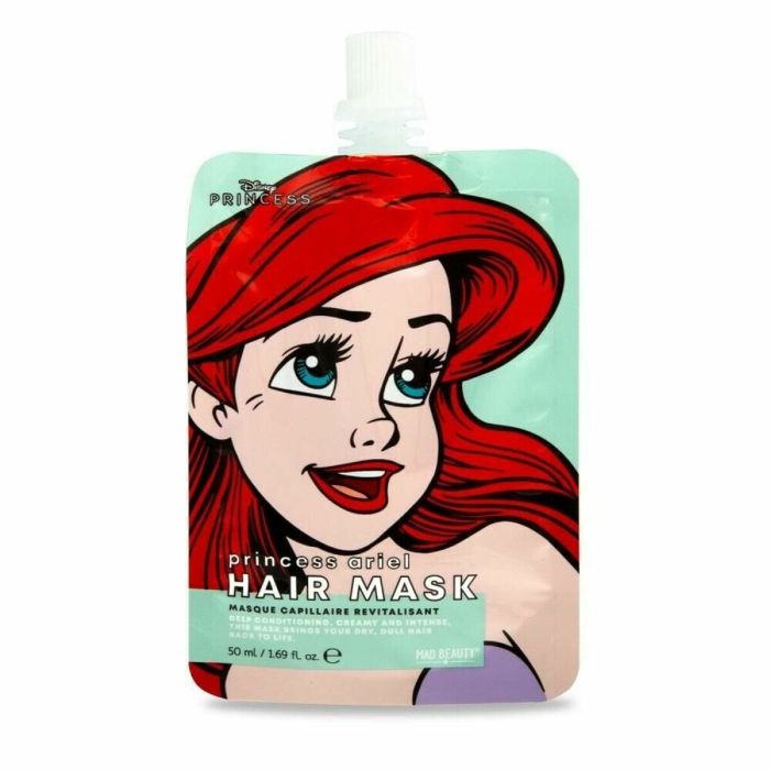 Mascarilla Capilar Mad Beauty Disney Princess Ariel Revitalizante 25 ml (50 ml)