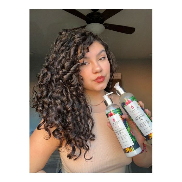 Fluido para Definir Rizos Flora & Curl Style Me Hibisco 300 ml 2 Fluido para Definir Rizos Flora & Curl Style Me Hibisco 300 ml 2