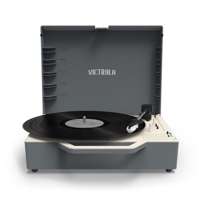 Tocadiscos Victrola Re-Spin Gris 4