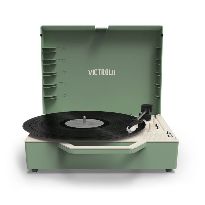 Tocadiscos Victrola Re-Spin Verde 4 Tocadiscos Victrola Re-Spin Verde 4