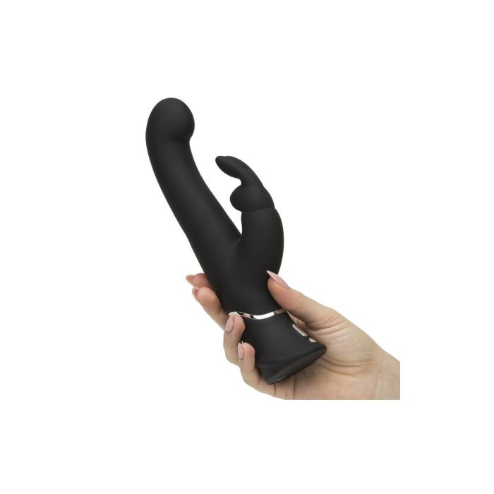 Vibrador Doble Conejito Happy Rabbit Negro 4