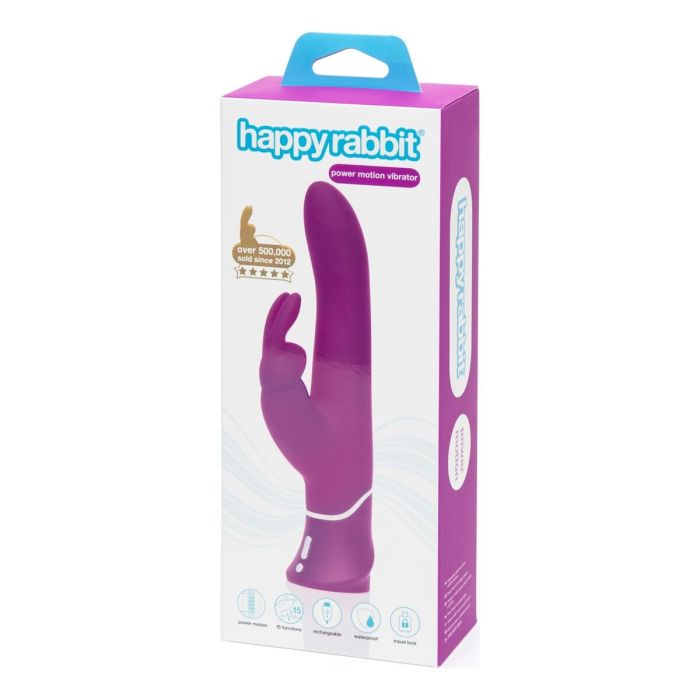 Vibrador conejito Happy Rabbit Rosa Lila 5