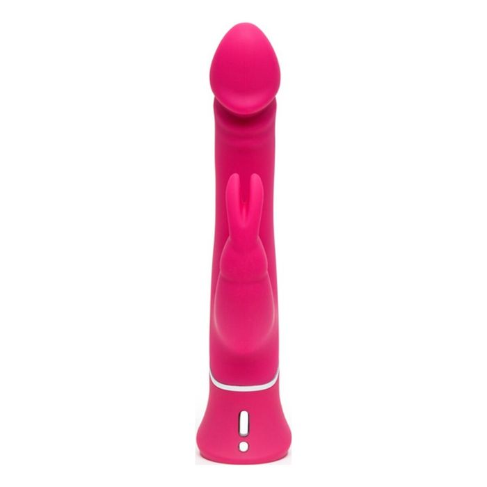 Vibrador Realistic Dual Density Happy Rabbit Rosa 4