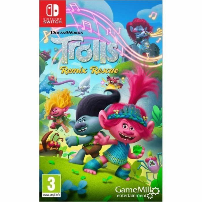 Videojuego para Switch GameMill Dreamworks: Trolls - Remix Rescue 6