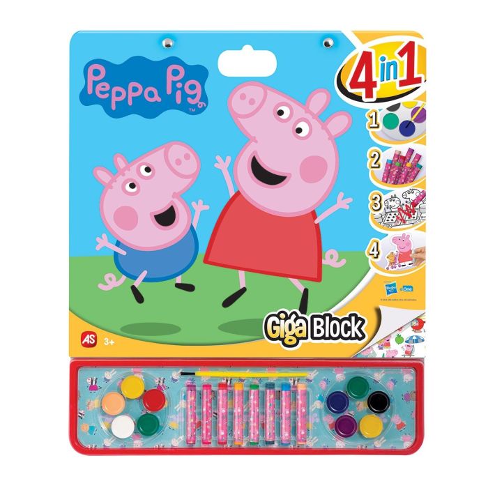 Giga Block Peppa Pig 4 En 1 21867 Cefa 4
