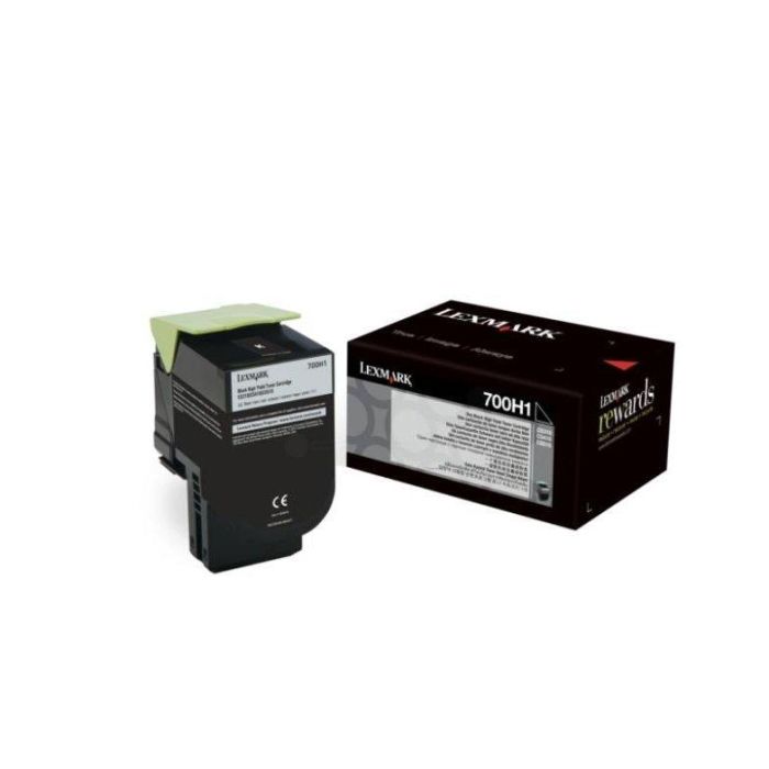 Consumibles Lexmark 700H1 Toner Negro Ac 40K 0 Consumibles Lexmark 700H1 Toner Negro Ac 40K 0
