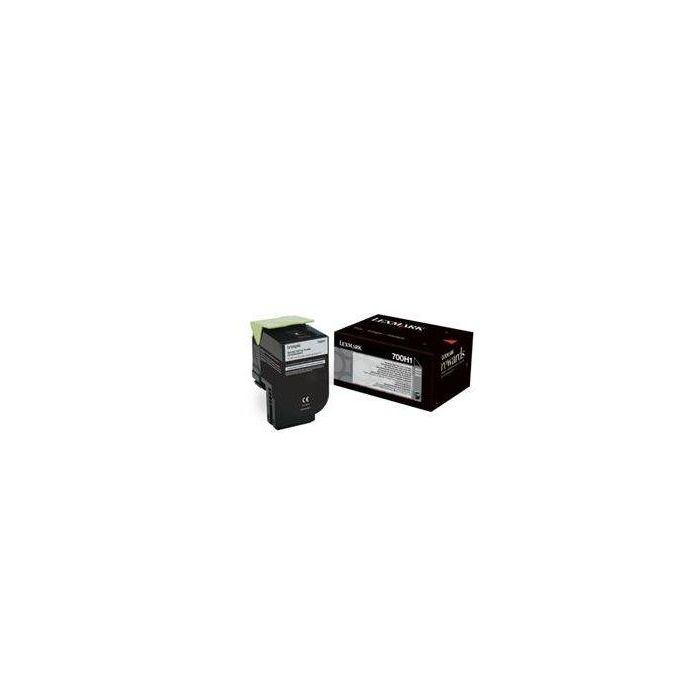Consumibles Lexmark 700H1 Toner Negro Ac 40K 1 Consumibles Lexmark 700H1 Toner Negro Ac 40K 1