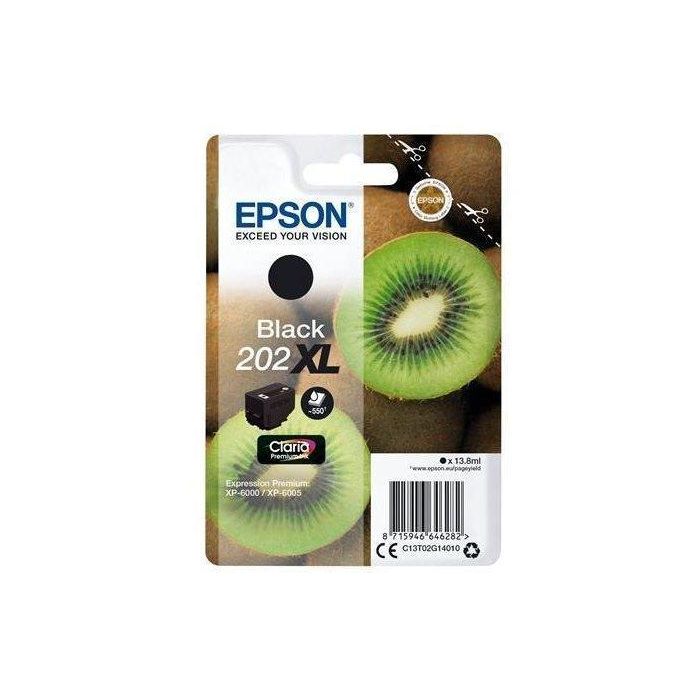 Consumibles Epson Tinta Negro 202 cLaria Bl