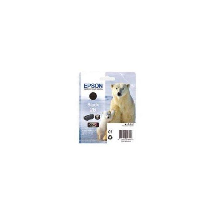 Consumibles Epson Tinta Claria 26 Negra Bl