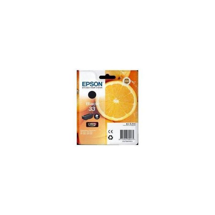 Consumibles Epson Tinta Claria 33 Negro Prem Bl