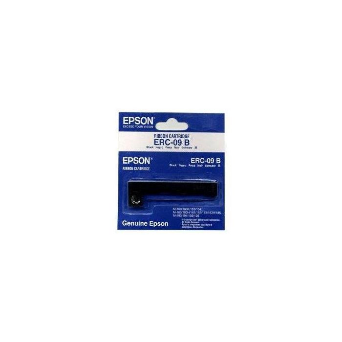 Epson Cinta Registradora Negro M 160 163 164 180 180H 181 182 183 185 190 191 192 195 Hx 20 - Erc-09