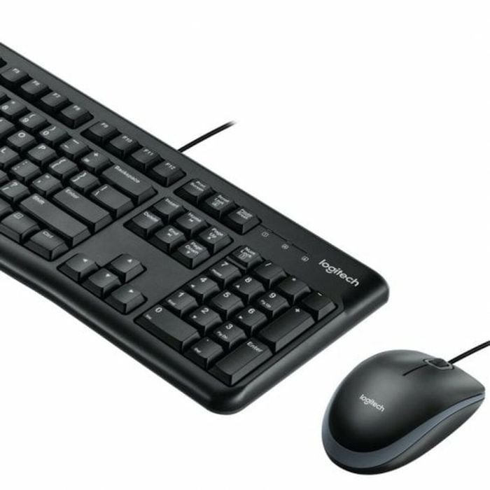 Teclado Logitech Desktop MK120 Negro QWERTY Portugués 2