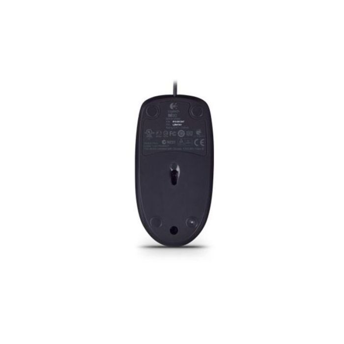 Logitech M90 ratón óptico 1000dpi USB negro 11