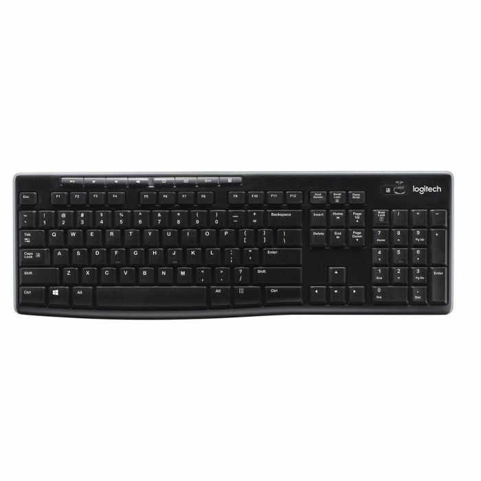 Logitech Teclado K270 Inalámbrico Qwerty Español Negro