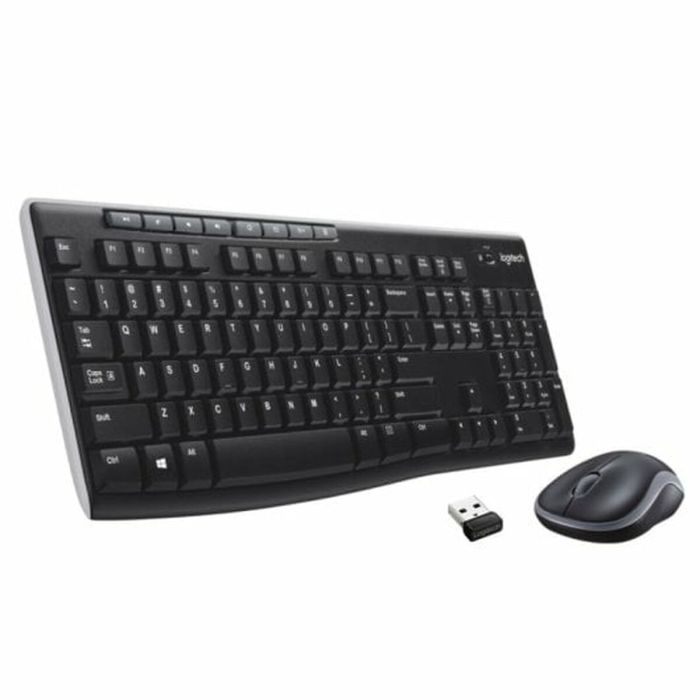 Teclado y Ratón Inalámbrico Logitech 920-004512 Negro Qwerty Italiano 11